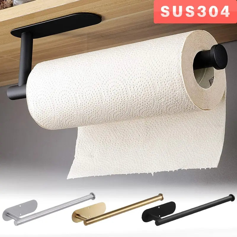 Home it USA Stainless Steel Stainless Steel Countertop Paper Towel