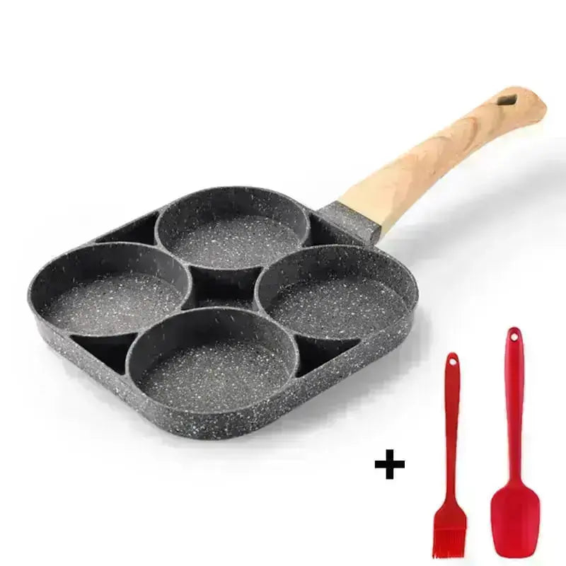 4 Hole Egg Frying Pan - HuxoHome