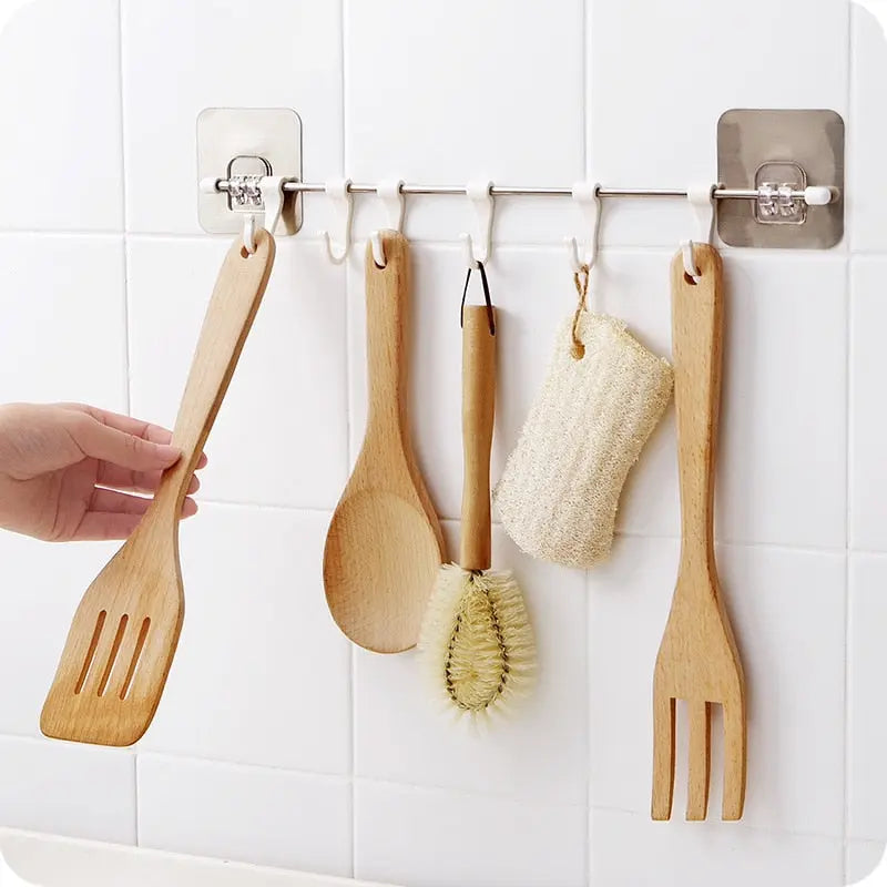 6 Hook Kitchen Tool Holder - HuxoHome