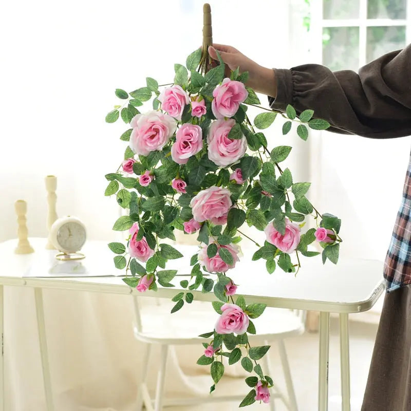 Artificial Hanging Flowers - HuxoHome