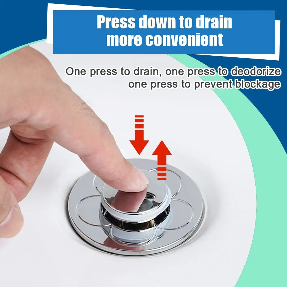 Bathroom Sink Drain Stopper - HuxoHome