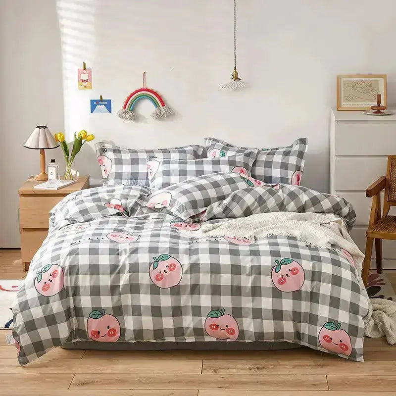 Cartoon Girls Bedding Sets - HuxoHome