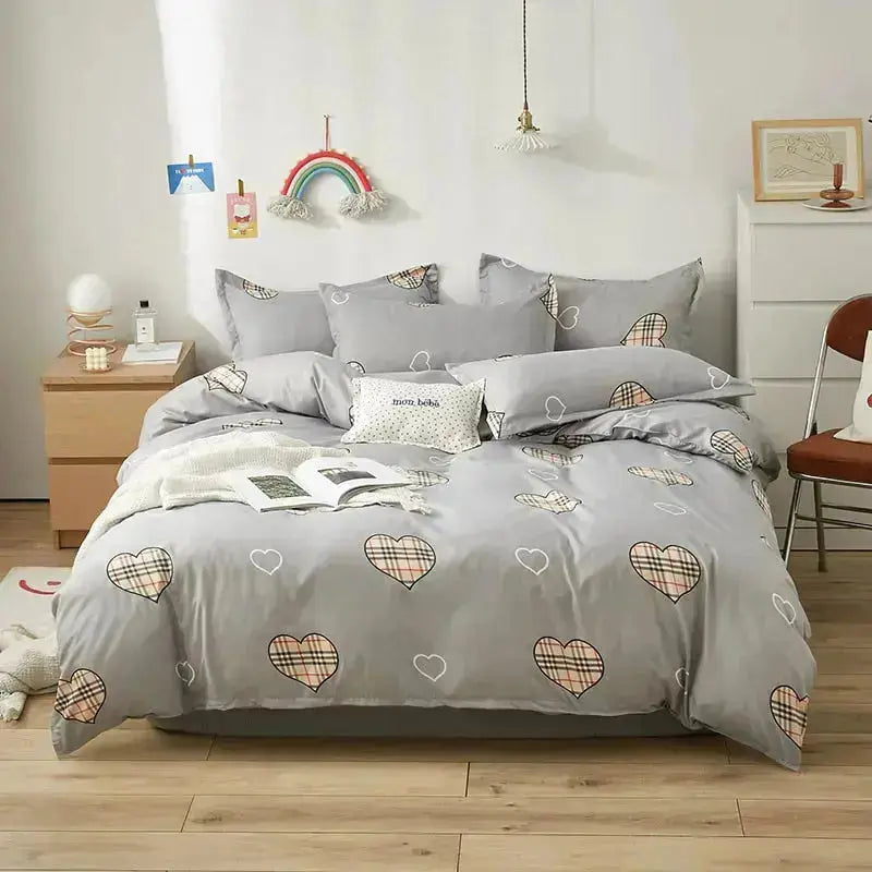 Cartoon Girls Bedding Sets - HuxoHome