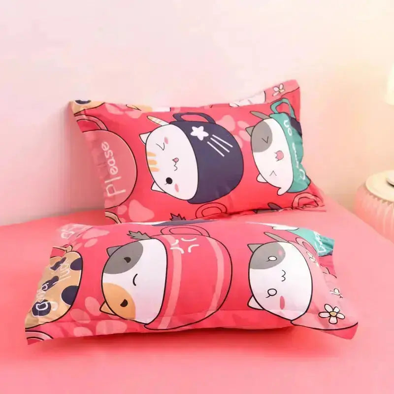 Cartoon Girls Bedding Sets - HuxoHome