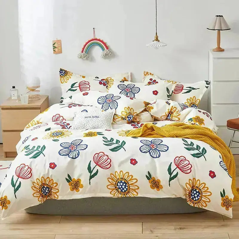 Cartoon Girls Bedding Sets - HuxoHome