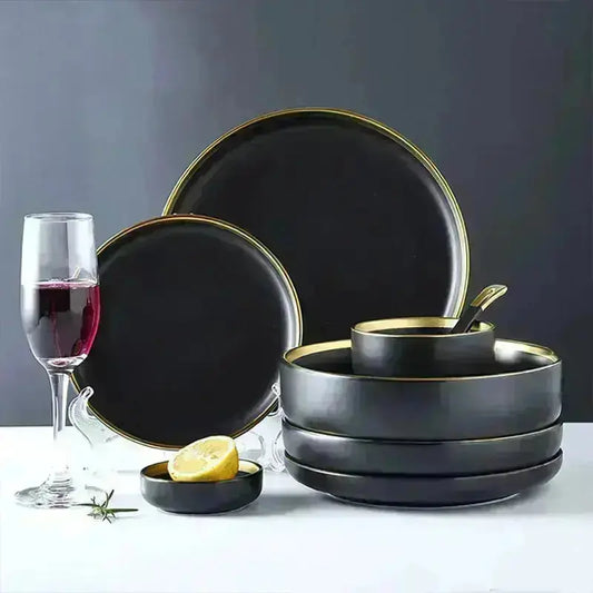 Ceramic Dinnerware Sets - HuxoHome