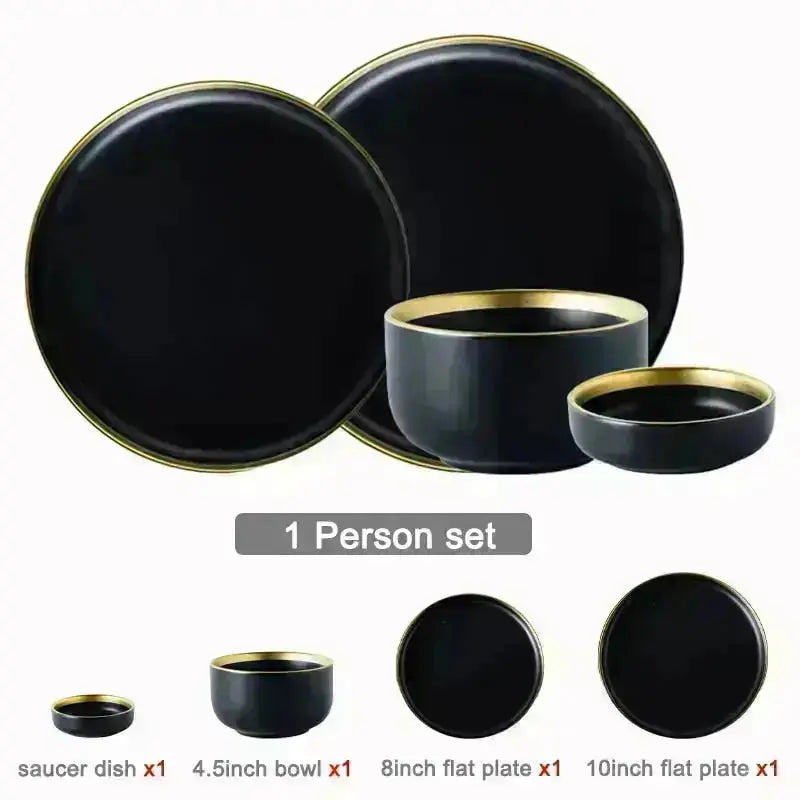 Ceramic Dinnerware Sets - HuxoHome