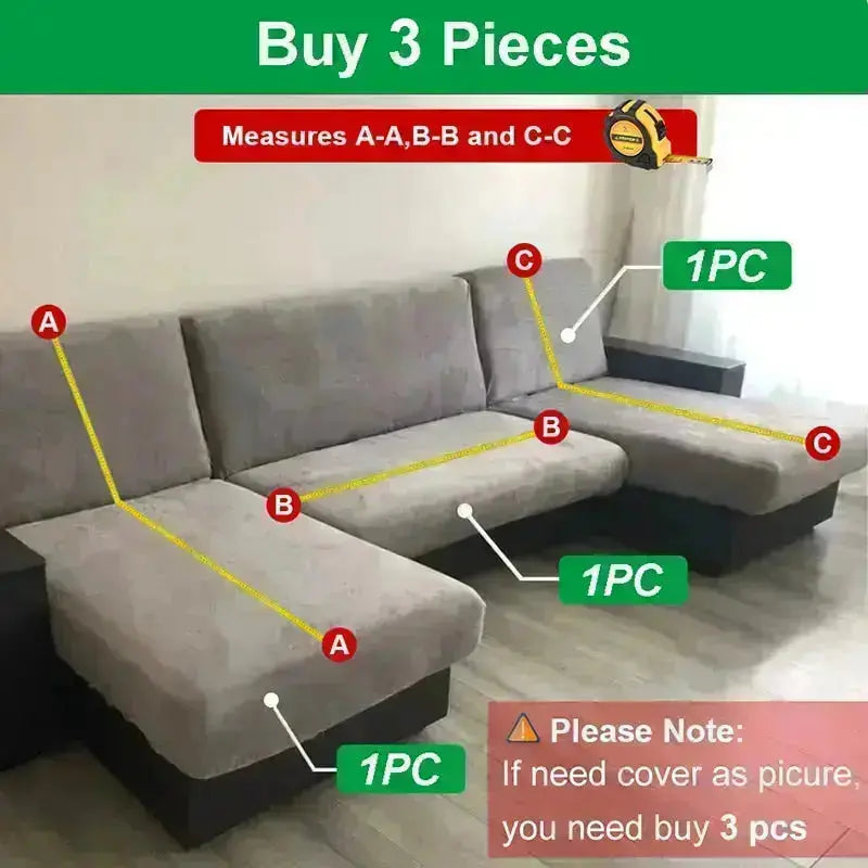 Durable Elastic Couch Cover for Fresh Decor