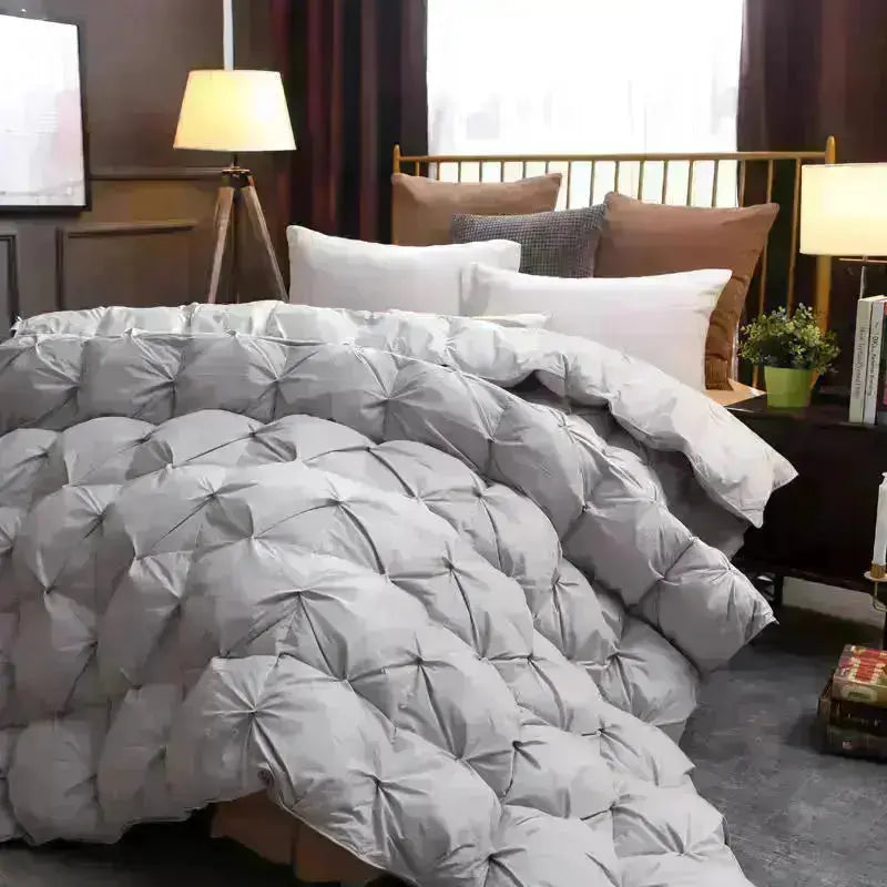 Goose Down Queen Bed Quilt - HuxoHome