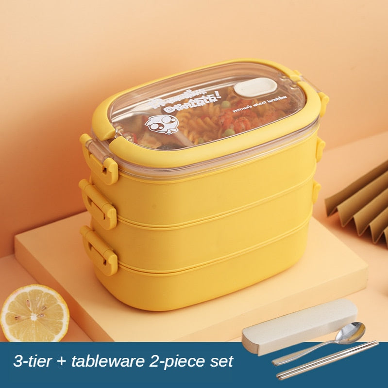 Stainless Steel Insulated Lunch Box - HuxoHome