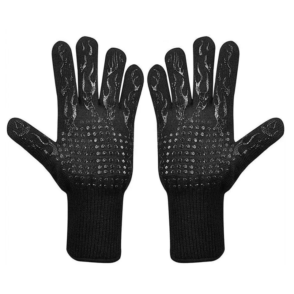 Heat Resistant Oven Mitts - HuxoHome