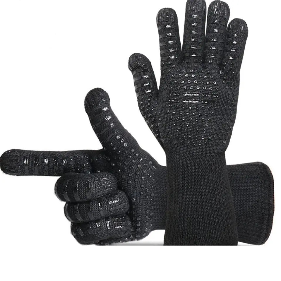 Heat Resistant Oven Mitts - HuxoHome