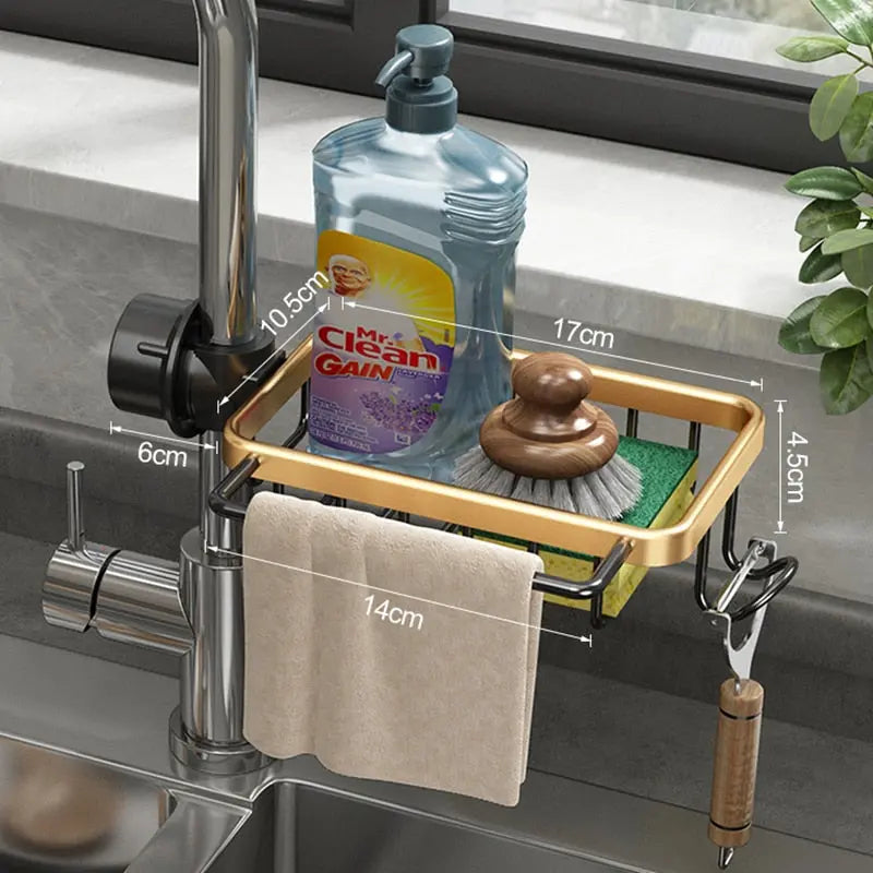 Kitchen or Bathroom Sink Drain Rack - HuxoHome