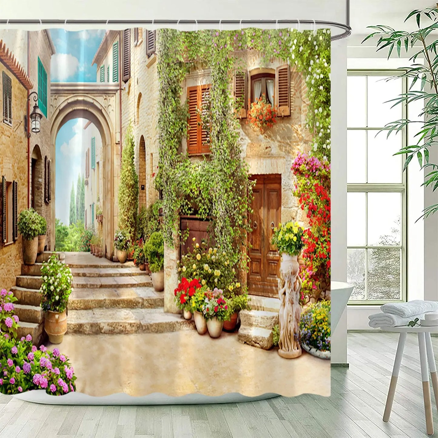 Landscape Shower Curtains - HuxoHome