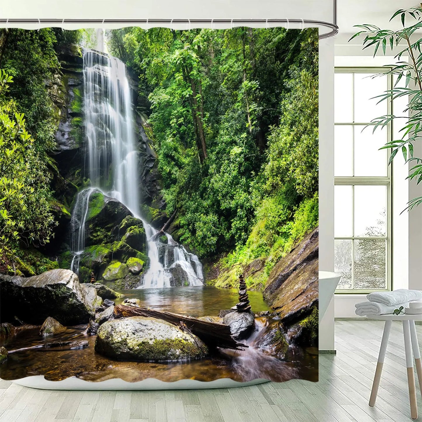 Landscape Shower Curtains - HuxoHome