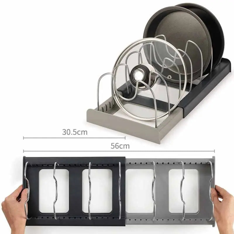 Pot Organizer Rack - HuxoHome