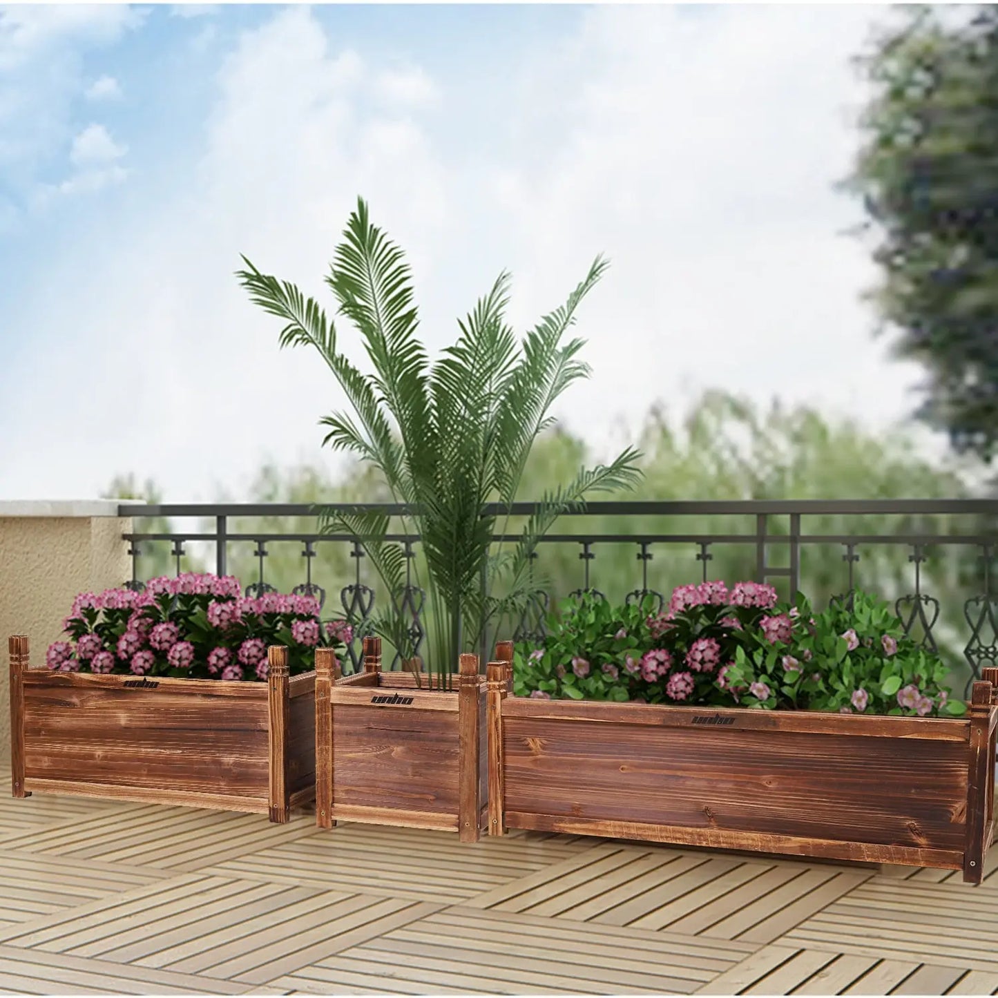 Raised Garden Flower Bed - HuxoHome