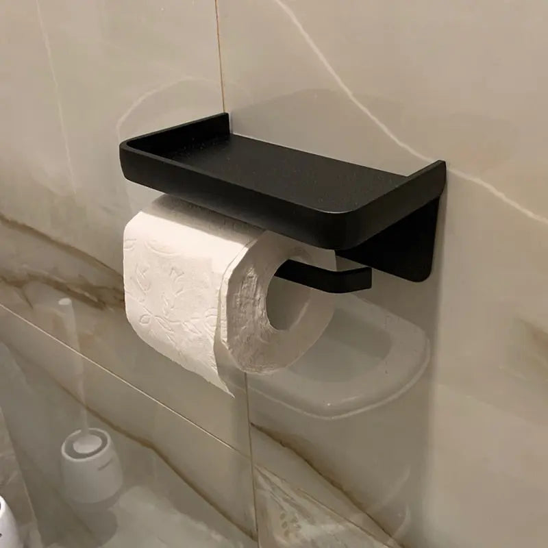 Stainless Steel Toilet Paper Holder - HuxoHome