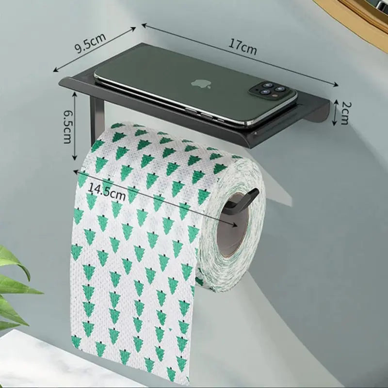 Stainless Steel Toilet Paper Holder - HuxoHome