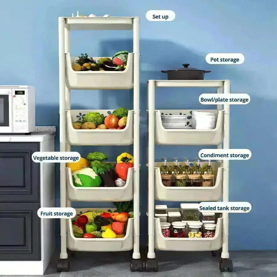 Storage Racks For Kitchen - HuxoHome