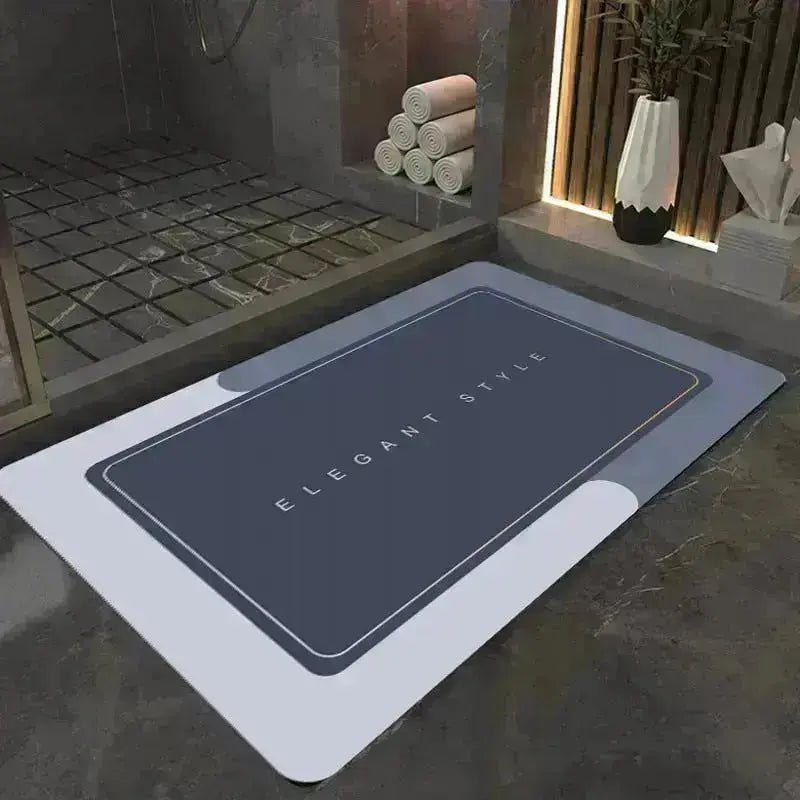 Water Absorbing Mats For Bathroom - HuxoHome