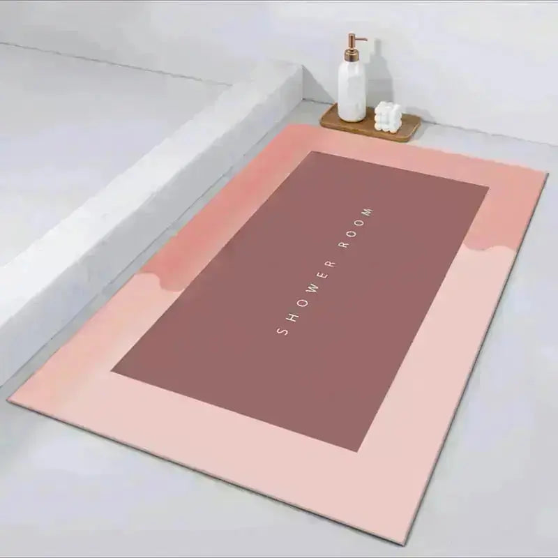 Water Absorbing Mats For Bathroom - HuxoHome